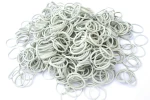 Gumki recepturki 30x1,5 mm białe 1KG