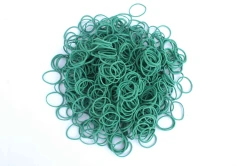 Gumki recepturki 30x1,5 mm zielone 1KG