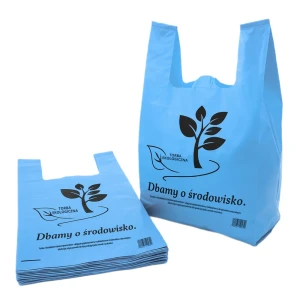 Reklamowka torba foliowa ldpe 30x55 cm bardzo gruba niebieska 50 sztuk.webp