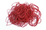 Gumki recepturki 80x1,5 mm czerwone 1 KG