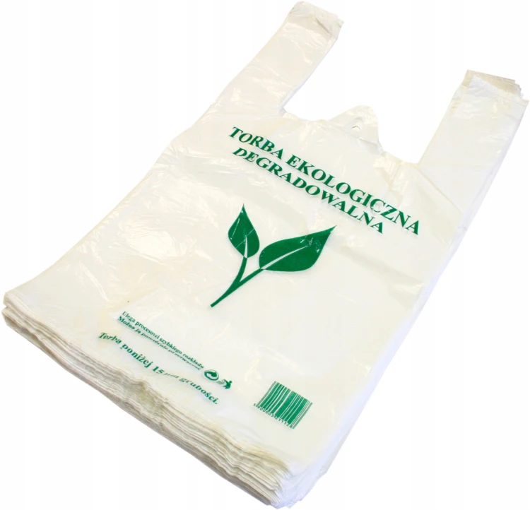Torba foliowa hdpe reklamowka 30x55 ekologiczna 200 sztuk